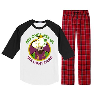 No One Likes Us We Don't Care Philly Raglan Sleeve Pajama Set