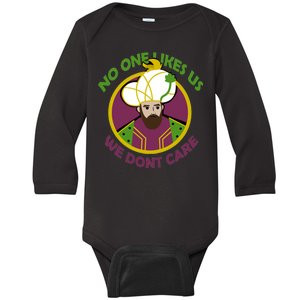 No One Likes Us We Don't Care Philly Baby Long Sleeve Bodysuit