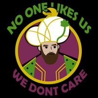 No One Likes Us We Don't Care Philly Tie-Dye T-Shirt