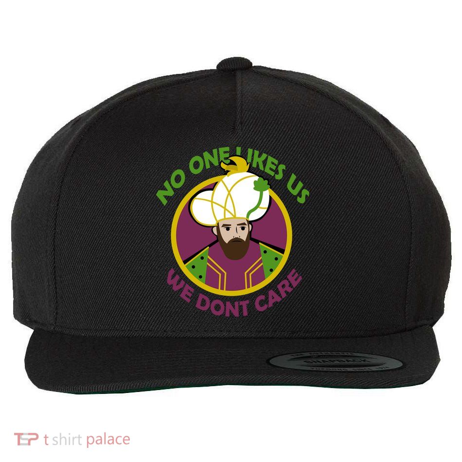 No One Likes Us We Don't Care Philly Wool Snapback Cap