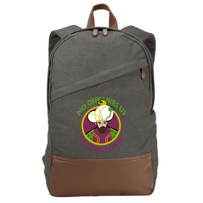 No One Likes Us We Don't Care Philly Cotton Canvas Backpack