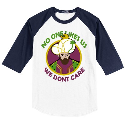 No One Likes Us We Don't Care Philly Baseball Sleeve Shirt