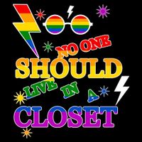 No One Should Live In A Closet LGBT-Q Gay Pride Proud Ally Impact Tech Backpack