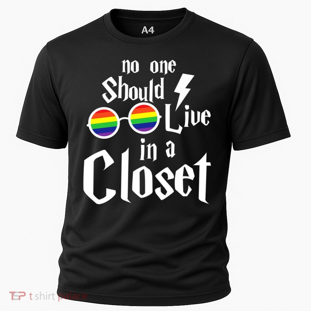 No One Should Live In The Closet Performance Shirt