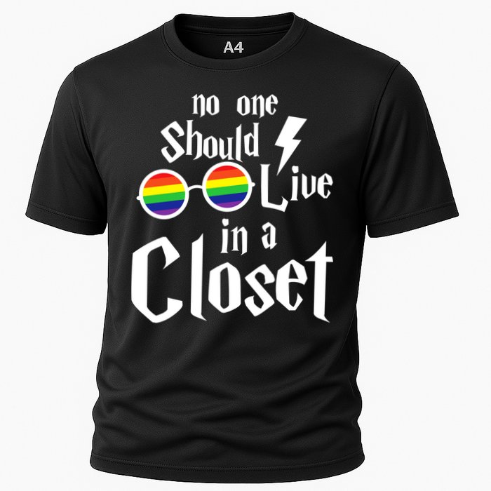 No One Should Live In The Closet Performance Shirt
