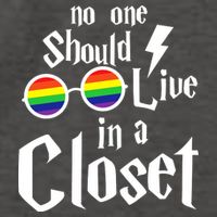 No One Should Live In The Closet Vector Backpack