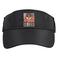 No Pain No Gain Strong Tiger Adult Drive Performance Visor