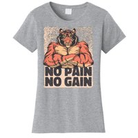 No Pain No Gain Strong Tiger Women's T-Shirt