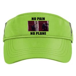 No Pain No Plane Funny Biden Stumbling Meme Adult Drive Performance Visor