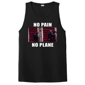 No Pain No Plane Funny Biden Stumbling Meme PosiCharge Competitor Tank