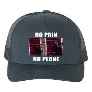 No Pain No Plane Funny Biden Stumbling Meme Yupoong Adult 5-Panel Trucker Hat