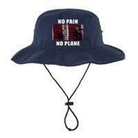 No Pain No Plane Funny Biden Stumbling Meme Legacy Cool Fit Booney Bucket Hat