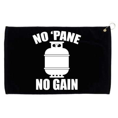 No 'Pane No Gain Propane Grommeted Golf Towel