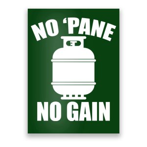 No 'Pane No Gain Propane Poster