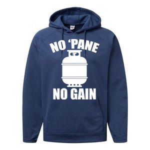 No 'Pane No Gain Propane Performance Fleece Hoodie