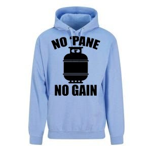 No 'Pane No Gain Propane Unisex Surf Hoodie