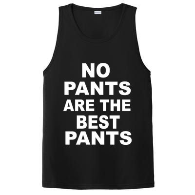 No Pants Are The Best Pants Funny PosiCharge Competitor Tank