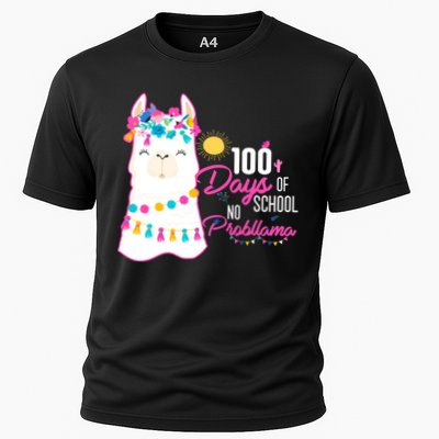 No Probllama 100 Days Of School Performance Shirt