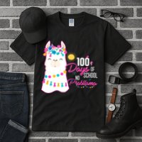 No Probllama 100 Days Of School Tall T-Shirt