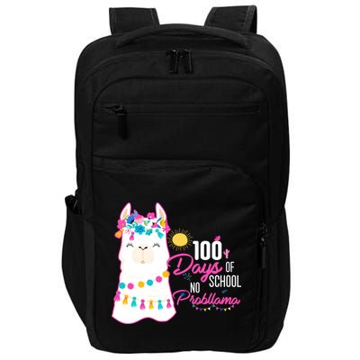 No Probllama 100 Days Of School Impact Tech Backpack