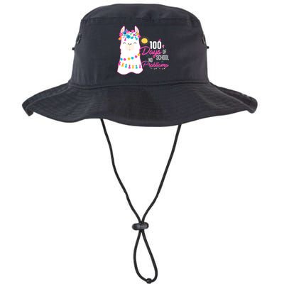 No Probllama 100 Days Of School Legacy Cool Fit Booney Bucket Hat