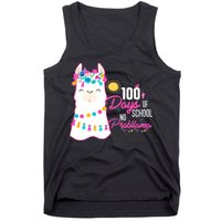 No Probllama 100 Days Of School Tank Top
