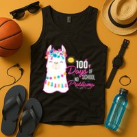 No Probllama 100 Days Of School Tank Top