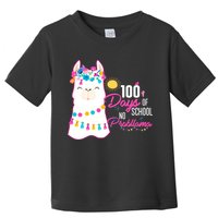 No Probllama 100 Days Of School Toddler T-Shirt