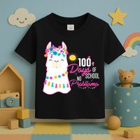 No Probllama 100 Days Of School Toddler T-Shirt