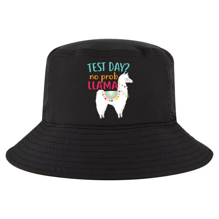 No Probllama Rock The Test Funny Cool Comfort Performance Bucket Hat