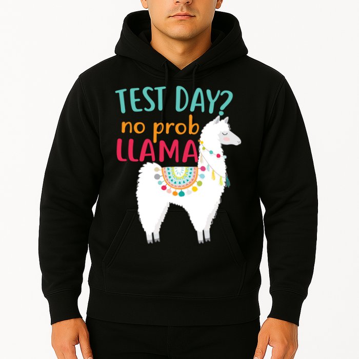 No Probllama Rock The Test Funny Hoodie