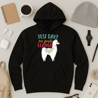 No Probllama Rock The Test Funny Hoodie