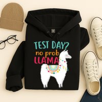 No Probllama Rock The Test Funny Hoodie