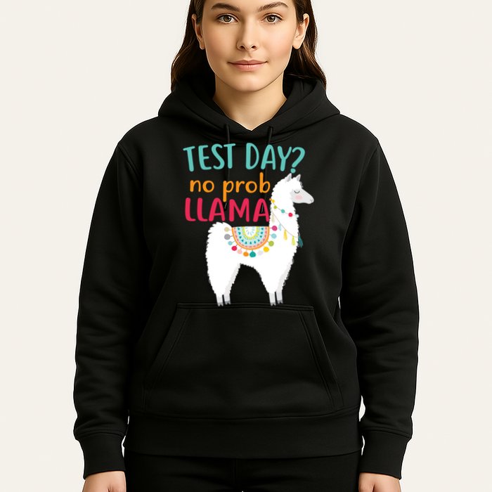 No Probllama Rock The Test Funny Hoodie