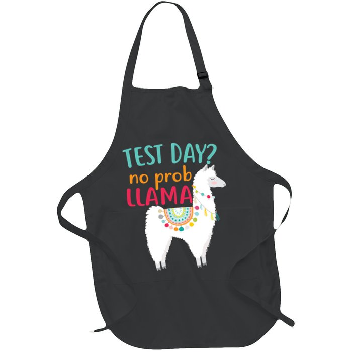 No Probllama Rock The Test Funny Apron