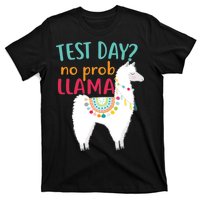 No Probllama Rock The Test Funny T-Shirt