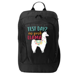 No Probllama Rock The Test Funny City Backpack