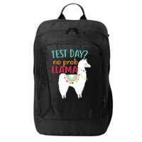 No Probllama Rock The Test Funny City Backpack