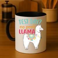 No Probllama Rock The Test Funny Mug