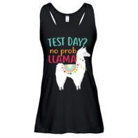 No Probllama Rock The Test Funny Ladies Essential Flowy Tank