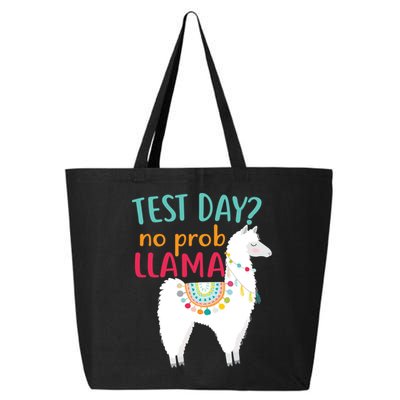No Probllama Rock The Test Funny 25L Jumbo Tote