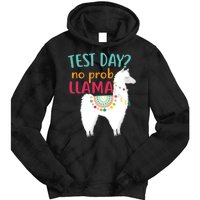 No Probllama Rock The Test Funny Tie Dye Hoodie