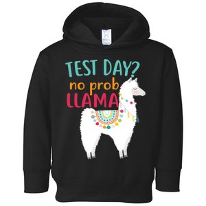 No Probllama Rock The Test Funny Toddler Hoodie