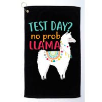 No Probllama Rock The Test Funny Golf Towel