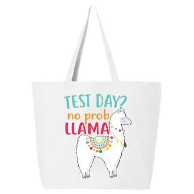 No Probllama Rock The Test Funny 25L Jumbo Tote