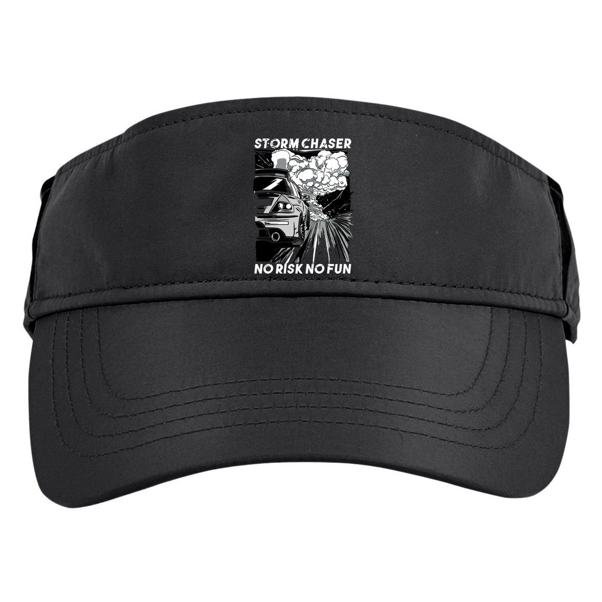 No Risk No Fun Car Racing Adult Drive Performance Visor