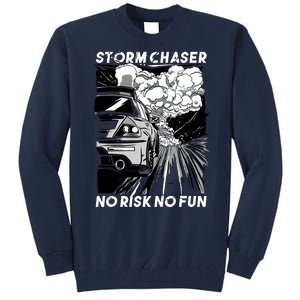 No Risk No Fun Car Racing Tall Sweatshirt