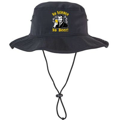 No Science No Beer - Beer Guy Science Logos Bucket Hat