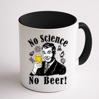 No Science No Beer - Beer Guy Science Logos Mug