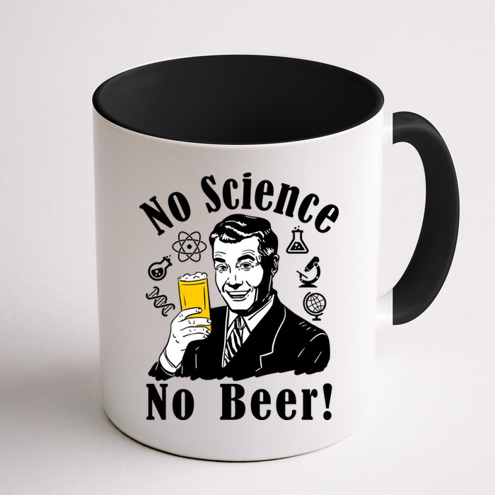 No Science No Beer - Beer Guy Science Logos Mug